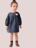 Navy Blue Bear Dress (immediate)