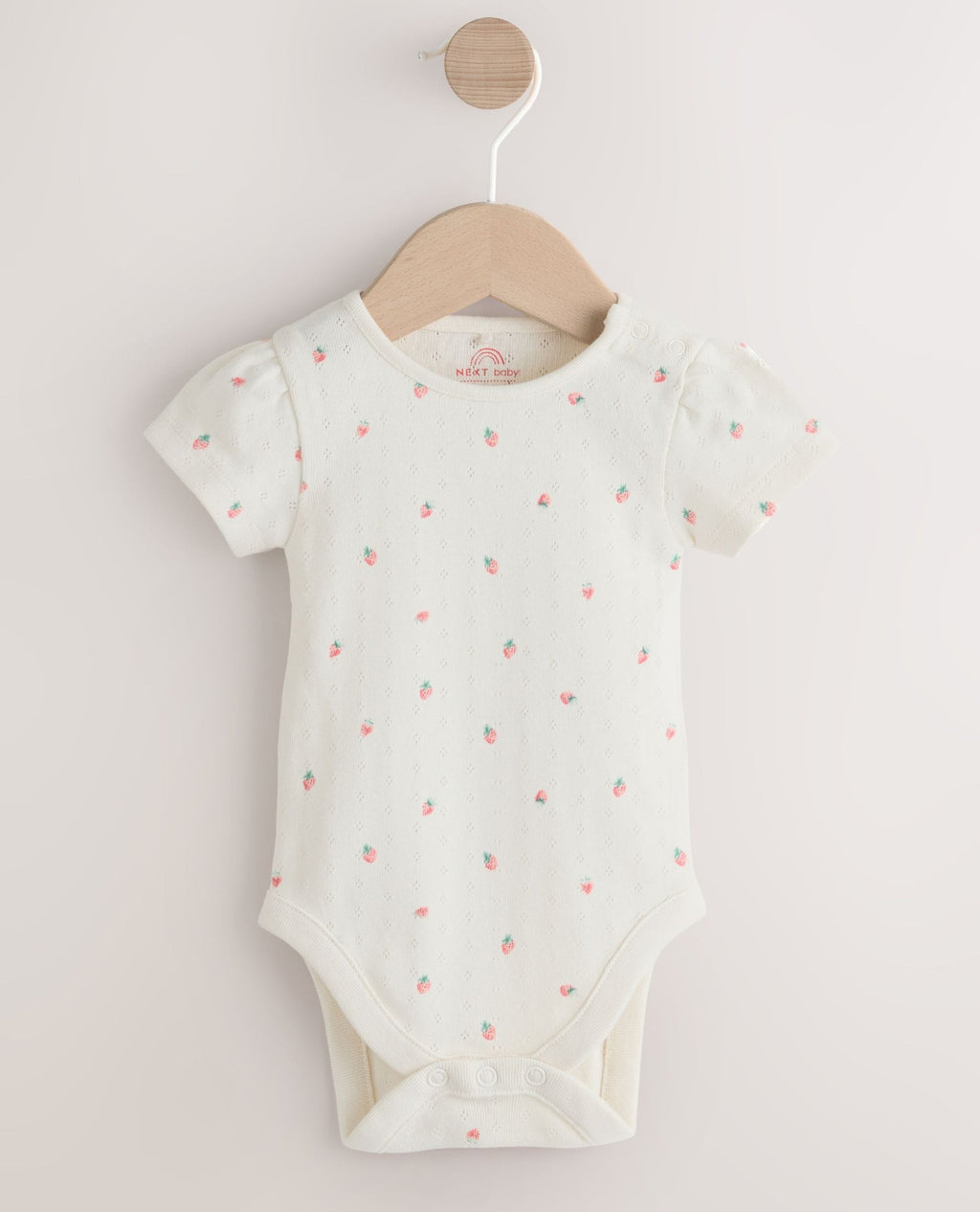 Denim Pinafore Baby Short Sleeve Bodysuit 2 Piece Set