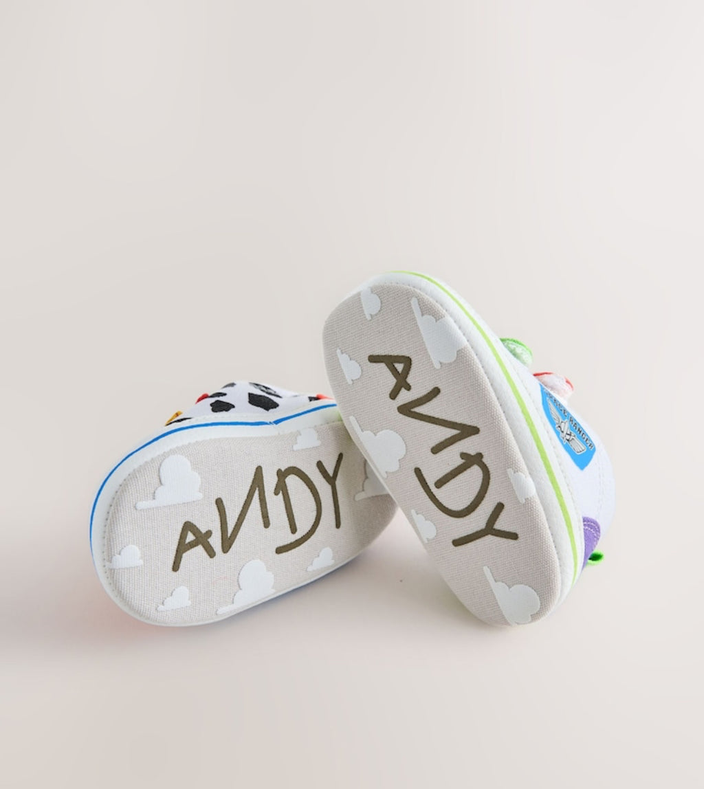 Multi Toy Story Touch Fastening Baby Trainers