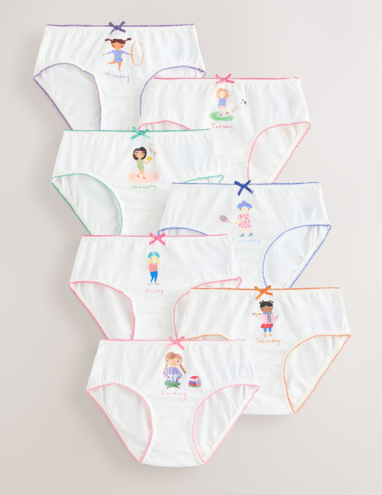 White Briefs 7 Pack