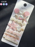 7pcs Ocean Hair Clips Set