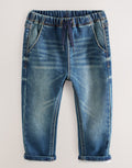 Vintage Wash Loose Fit Jeans