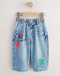 Mid Blue Woodland Character Wide Fit
Jeans
