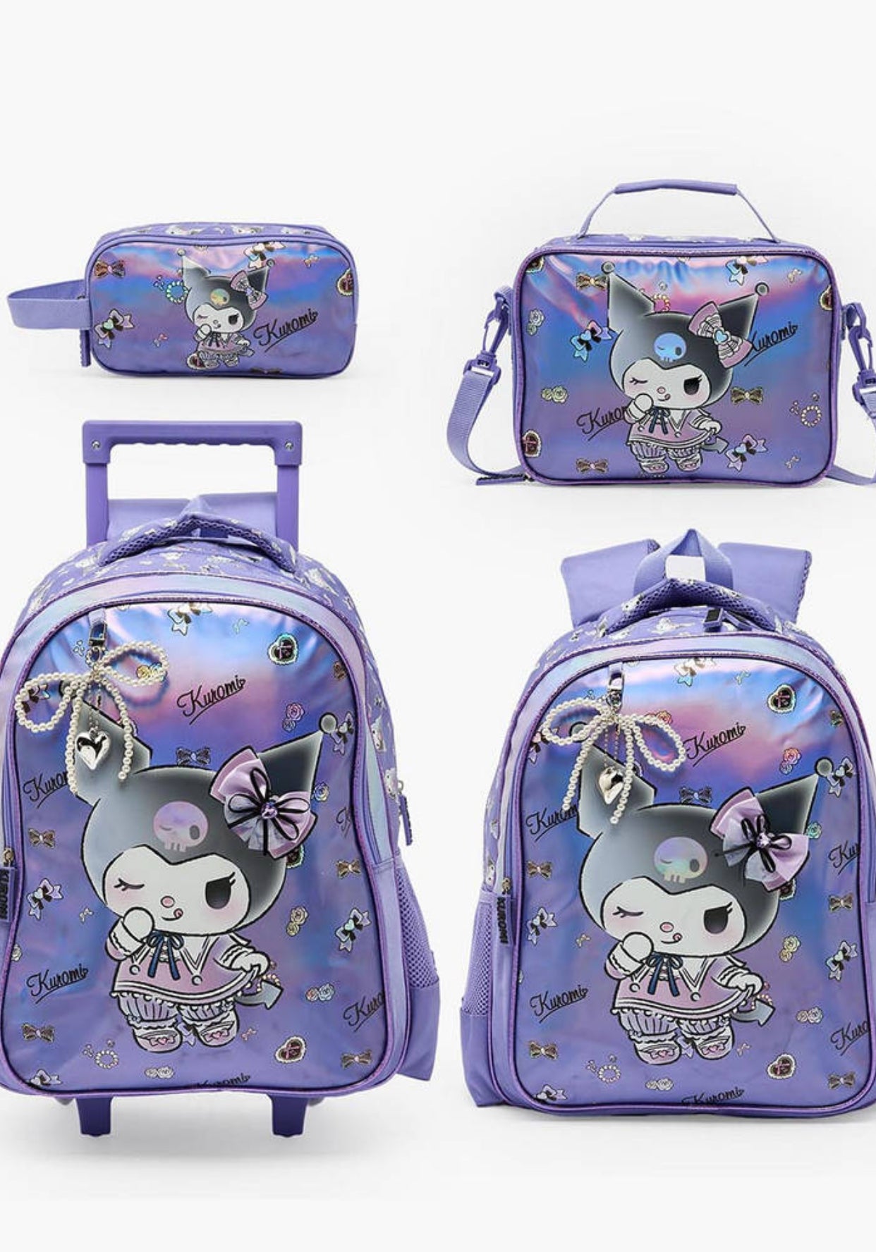 Kuromi Trolley Bag - 16 inch
