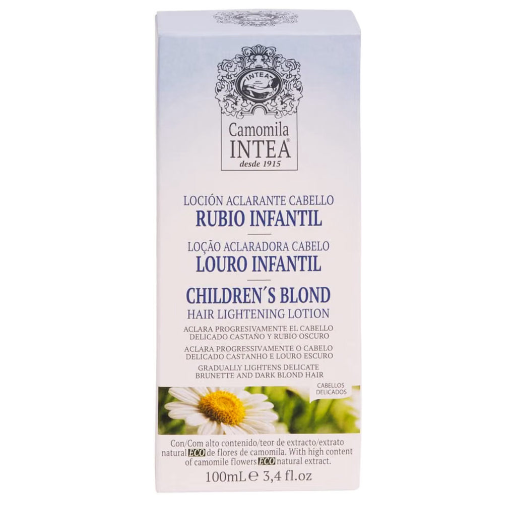 Camomila Intea - Children's Lotion for Natural Blonde Hair - Organic Natural Extract from Chamomile - 100 ml