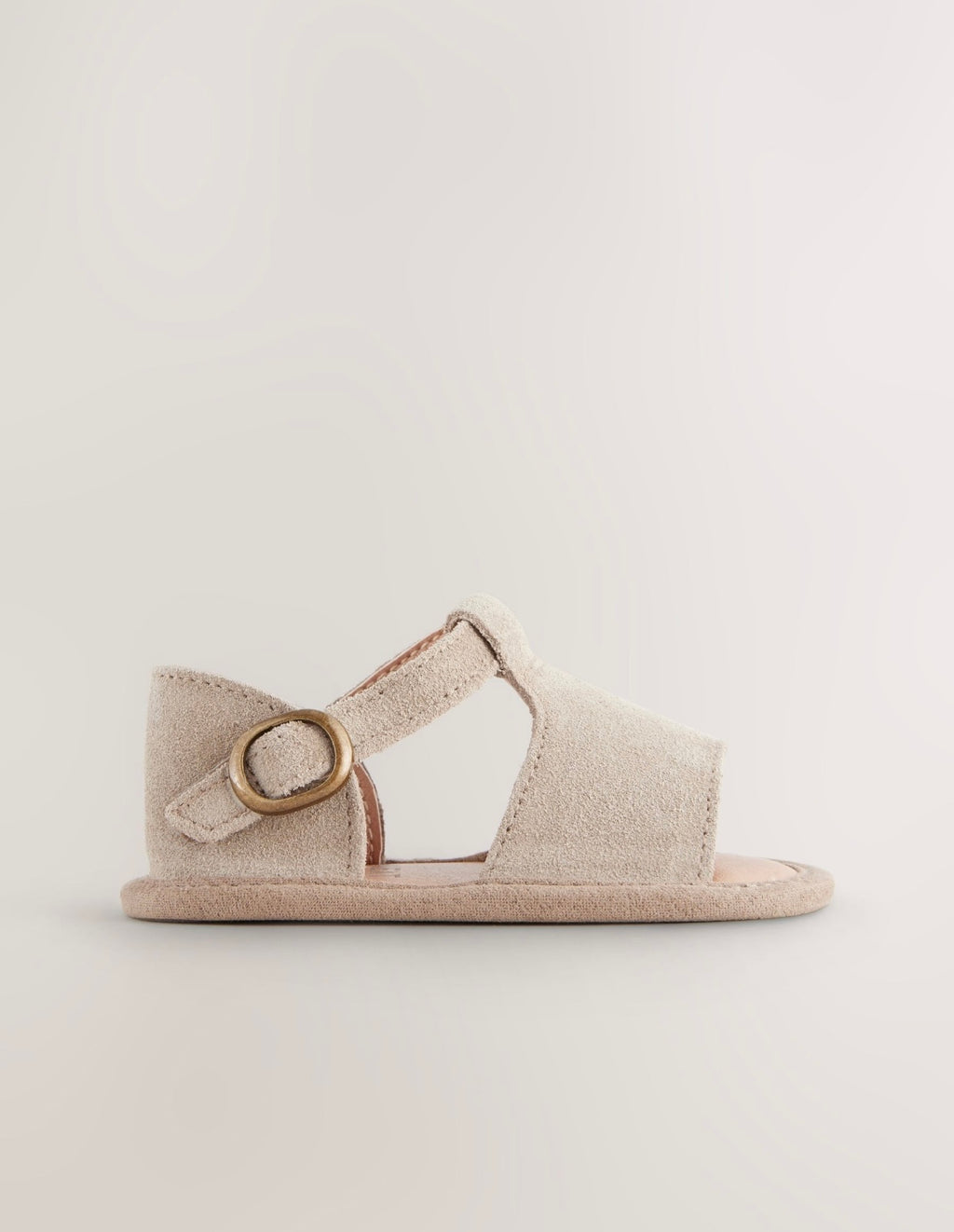 Neutral Leather Baby Sandals