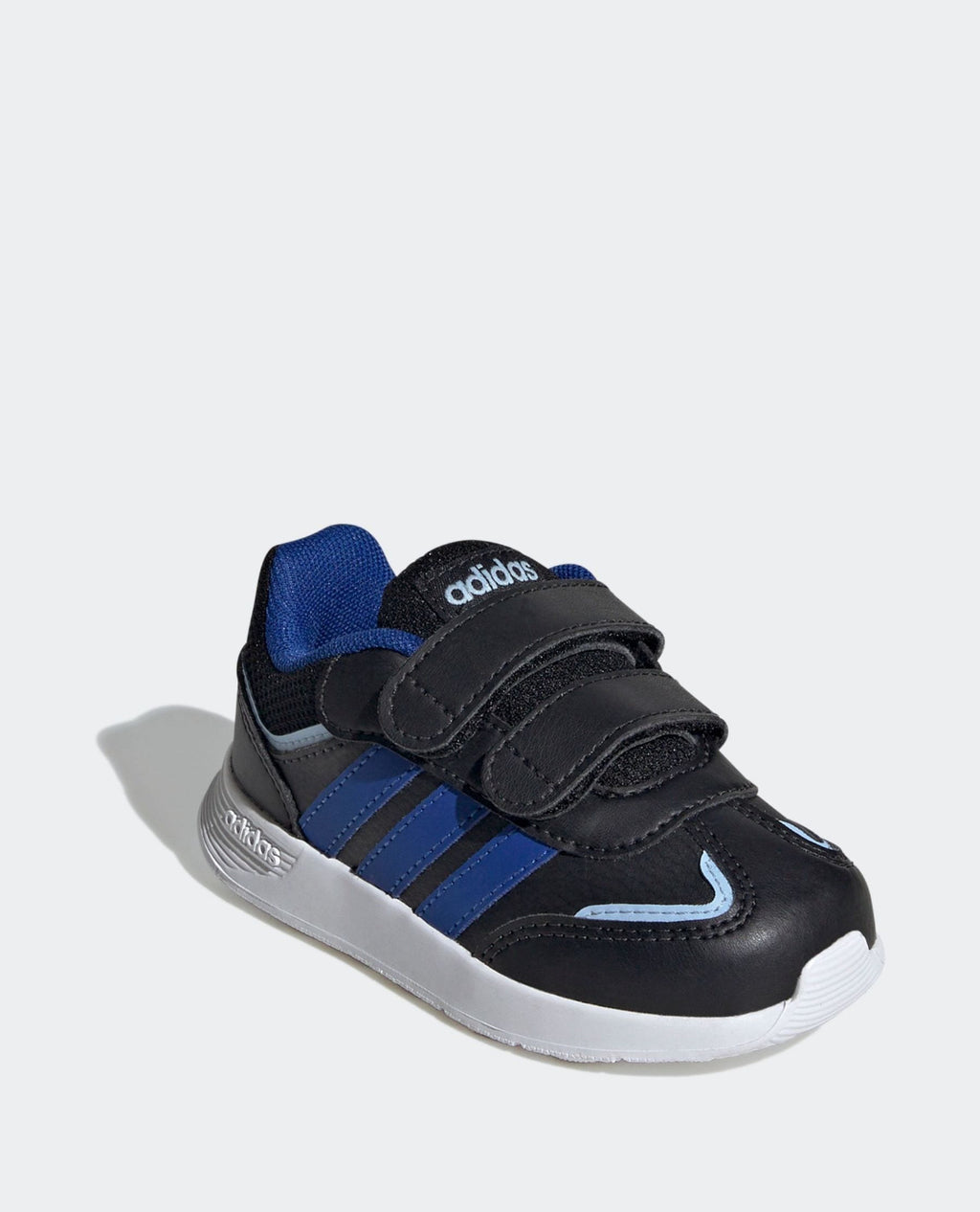 adidas Black/Navy Tensaur Switch Hook and Loop Infant Trainers