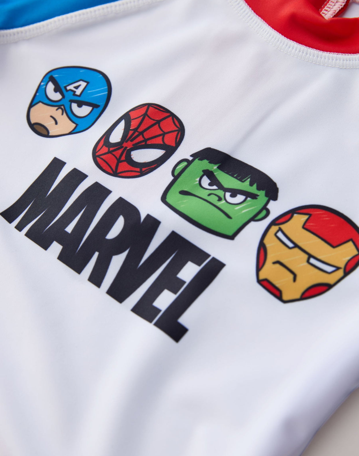 Marvel Rash Vest and Swim Shorts Set