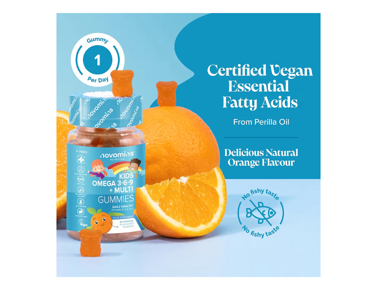 Novomins Kids Omega 3 Gummies