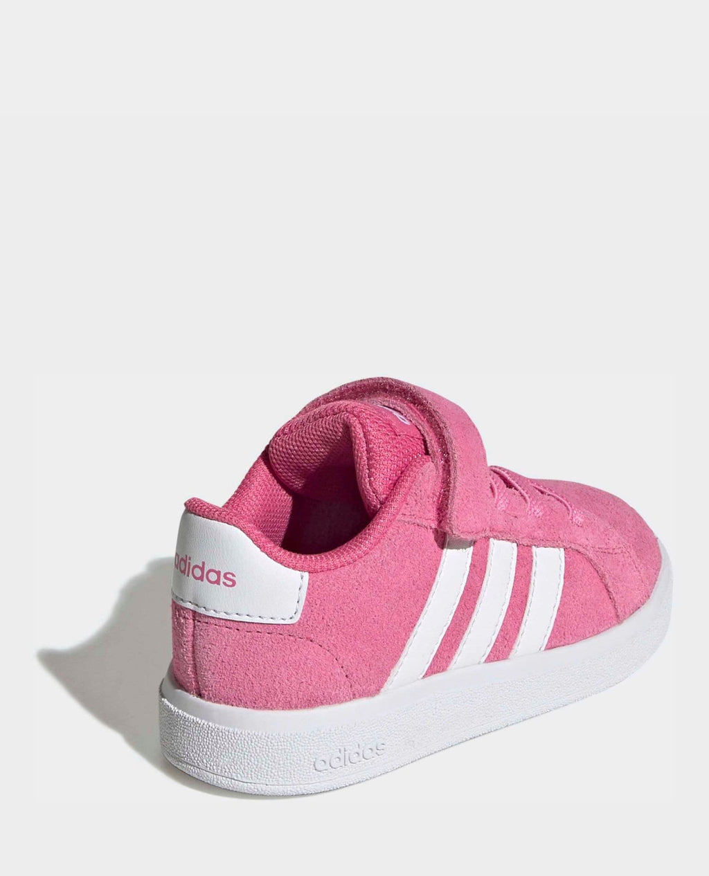 adidas Pink Grand Court 2.0 Elastic Lace Infant Trainers