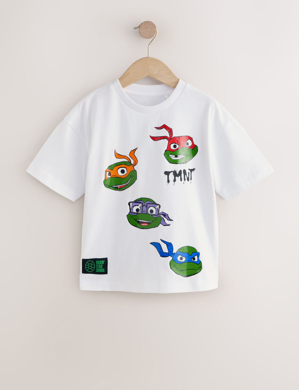 White Teenage Mutant Ninja Turtles T-
Shirt