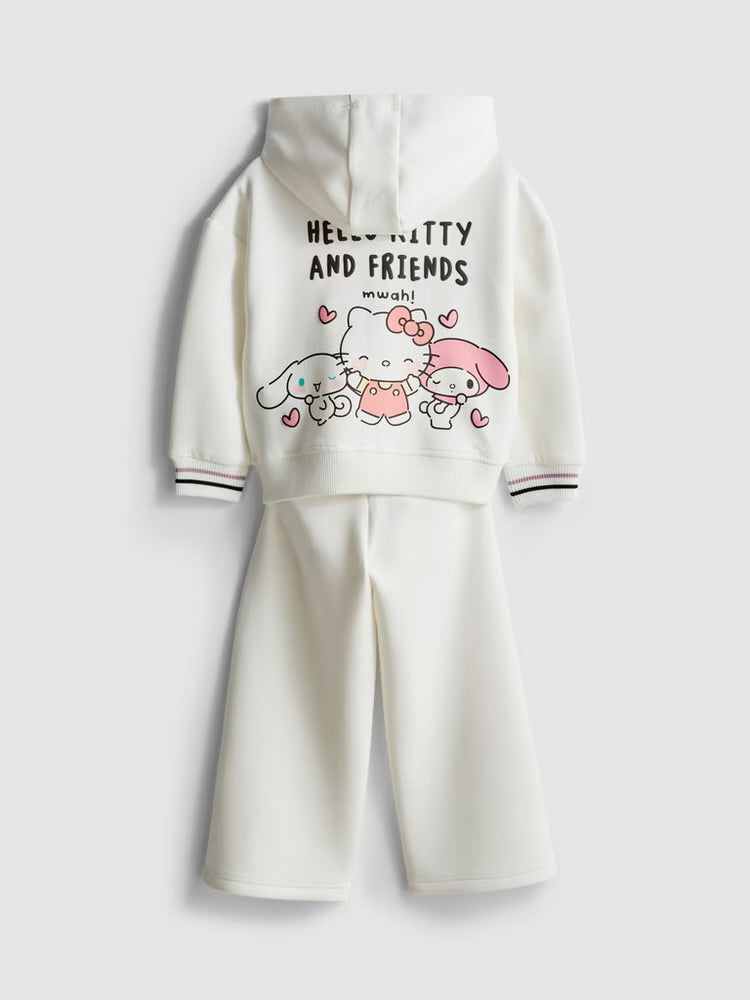 Hello Kitty and Friends Zip-Up Hoodie and Joggers Set