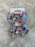 2pcs school hair clips