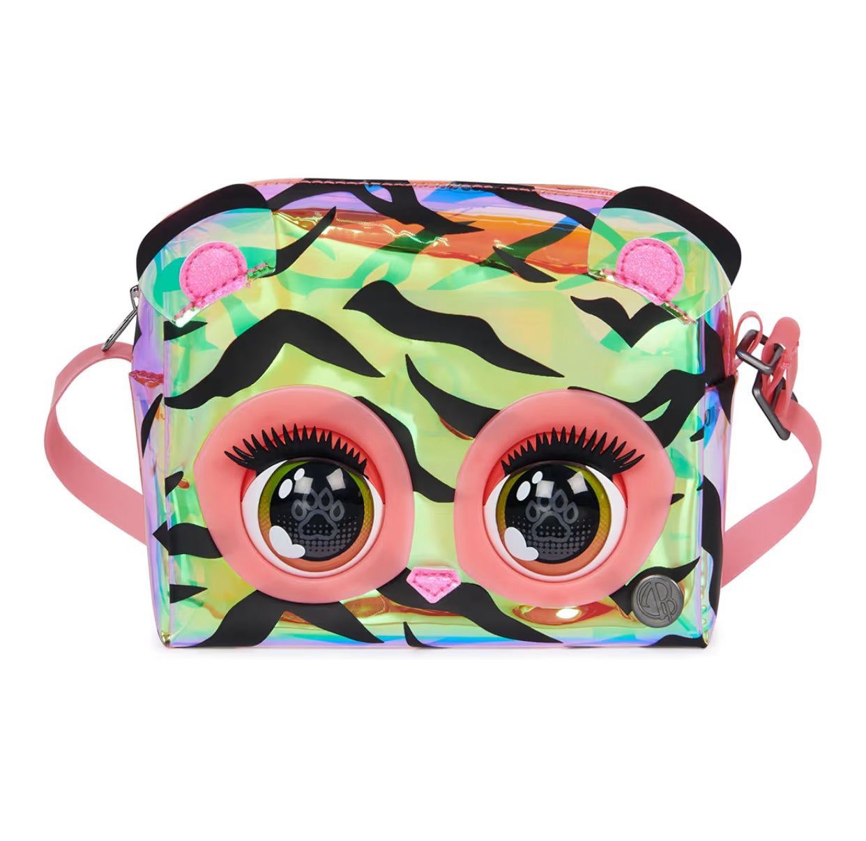 Purse Pets, Purrisma Interactive Tiger Pet Toy & Crossbody Bag, over 30 Sounds & Reactions