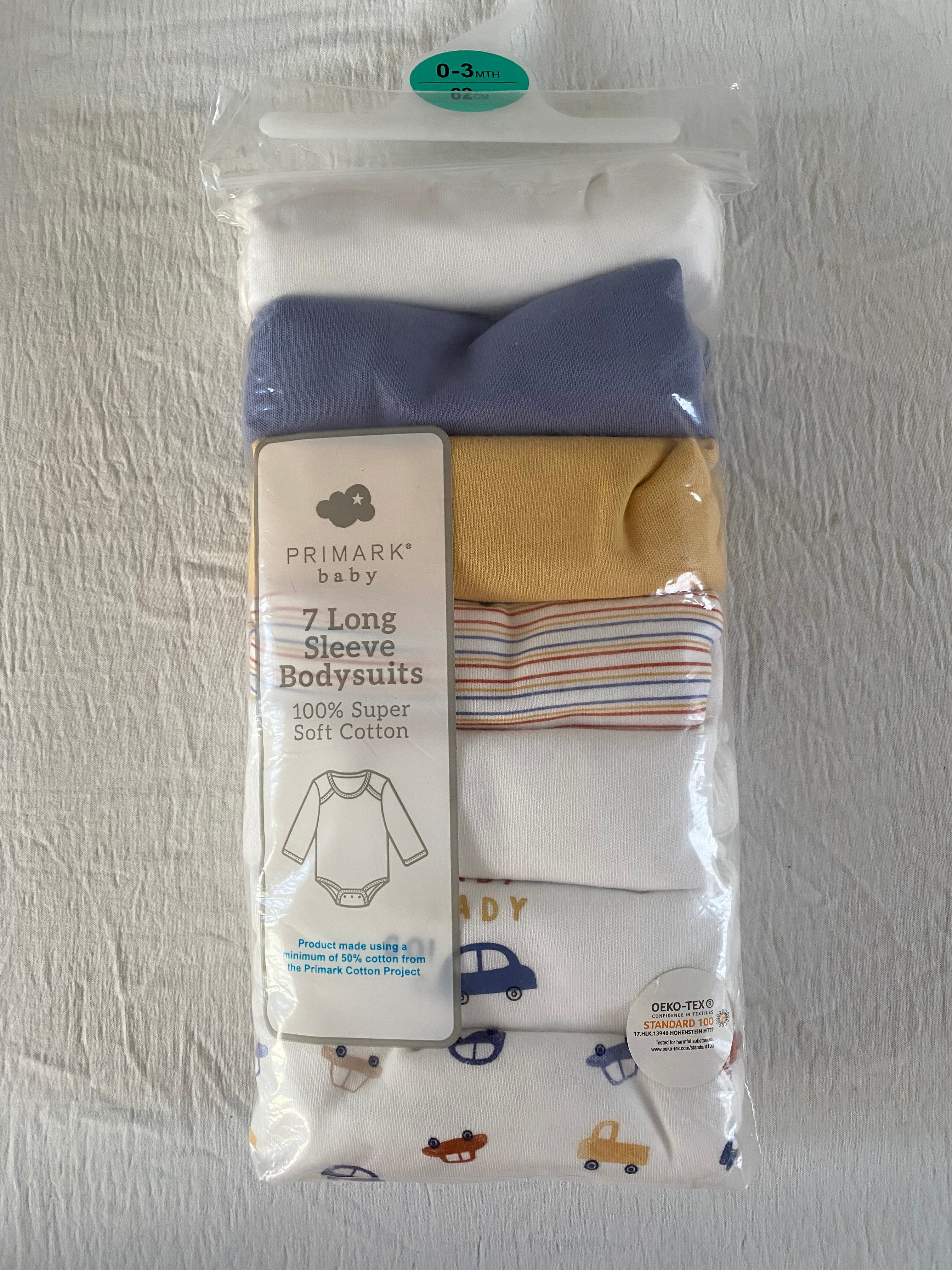 7 Long Sleeve Bodysuit Set (immediate)