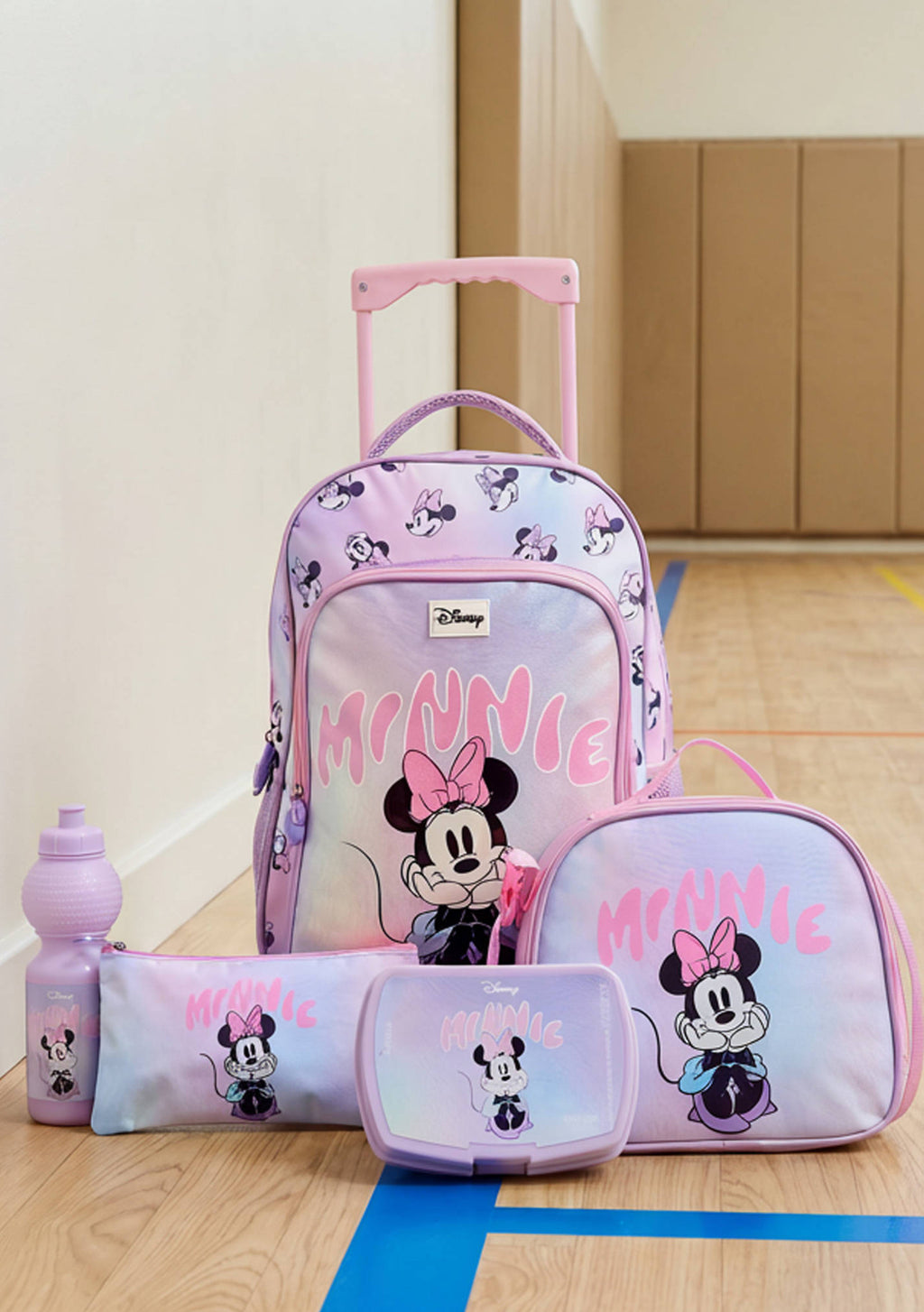 Minnie Mouse Trolly Bag Set 16 inch