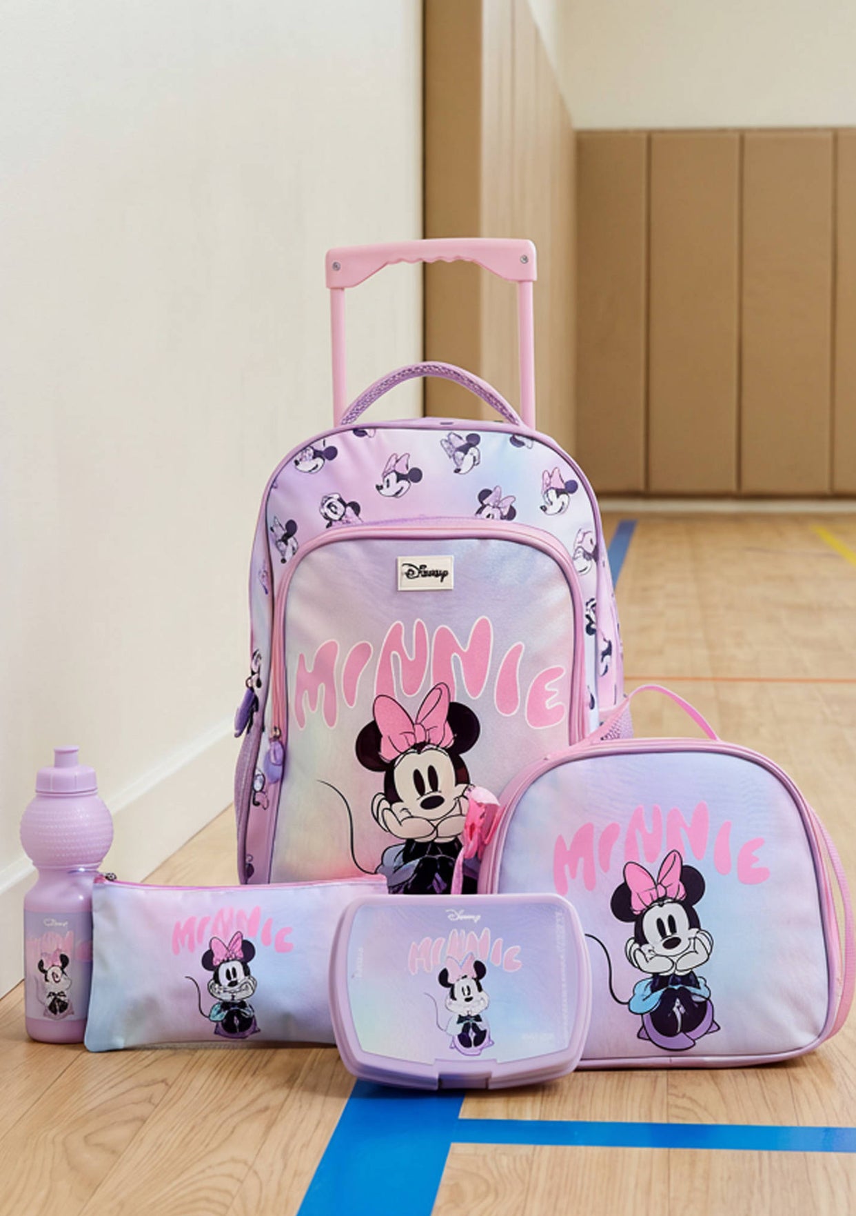 Minnie Mouse Trolly Bag Set 16 inch
