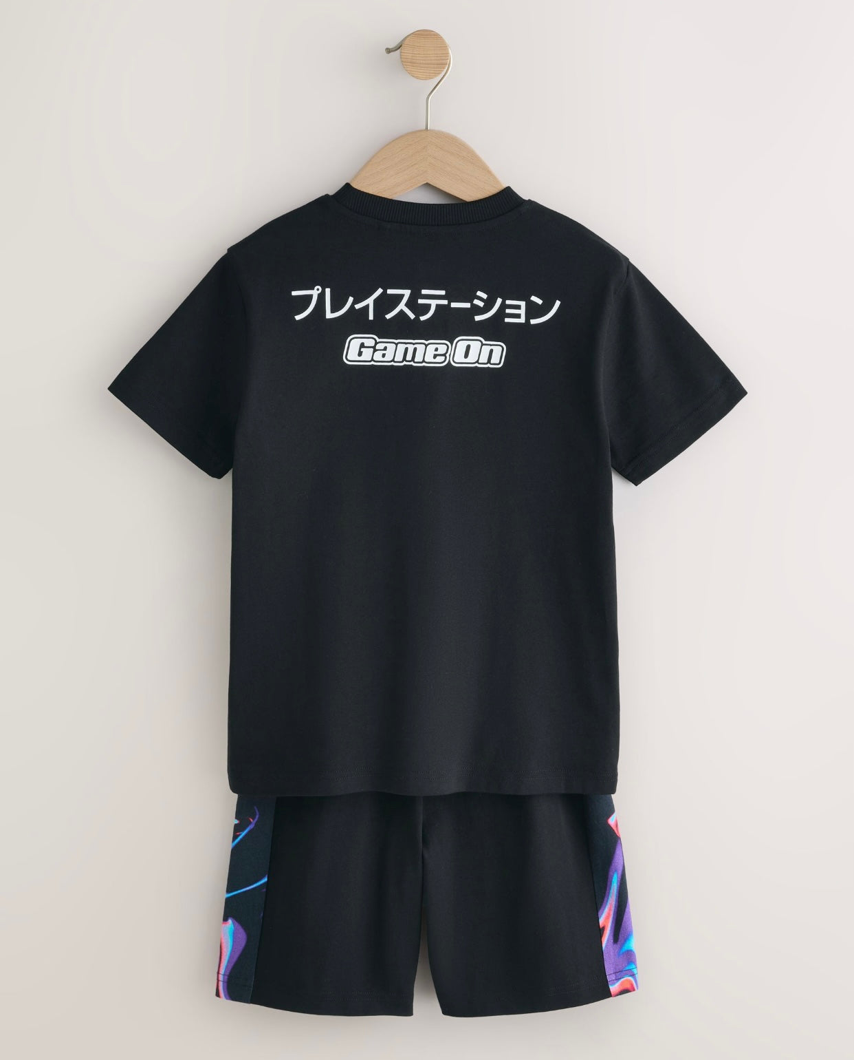 Blue/Black Playstation Short Pyjamas 2 Pack