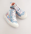 Denim Blue Rainbow Trainers size 30.5 (immediate)