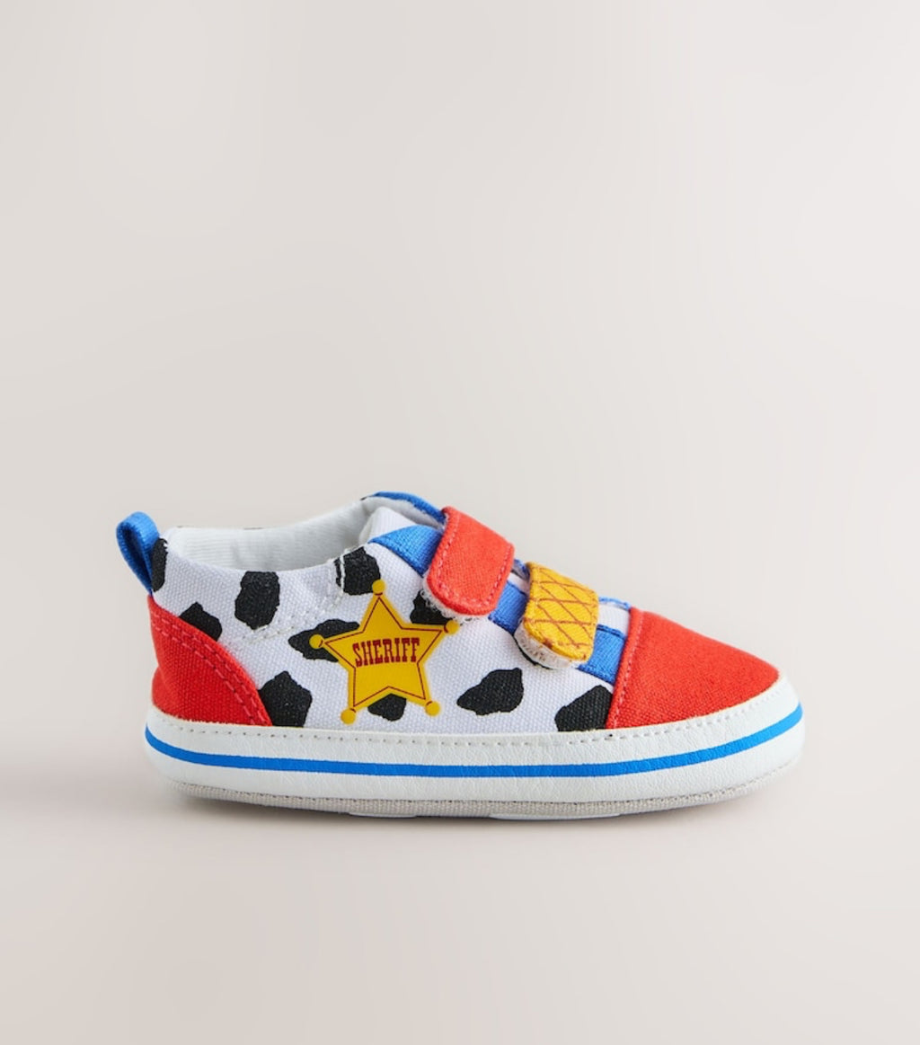 Multi Toy Story Touch Fastening Baby Trainers