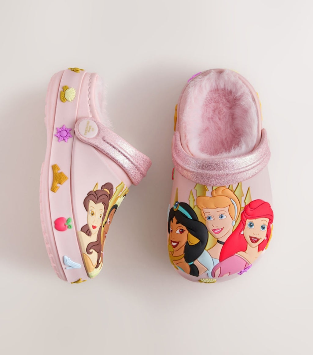 Pink Disney Princess Cosy Lined
Slipper Clogs