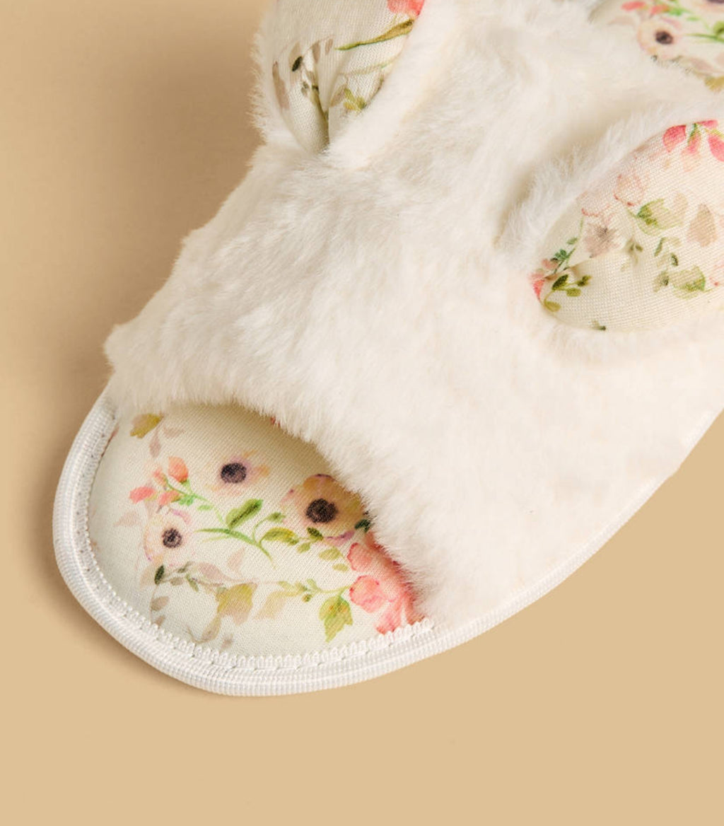 Floral Bedroom Slippers