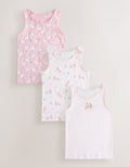 Pink Unicorn Vest 3 Pack