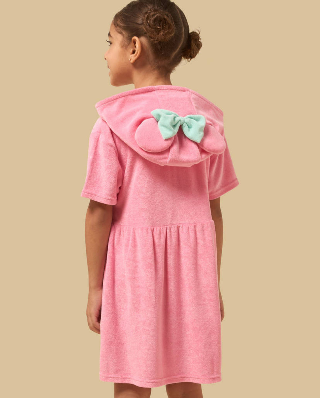 Minnie Mouse Embroidered Hooded Dress Towel
