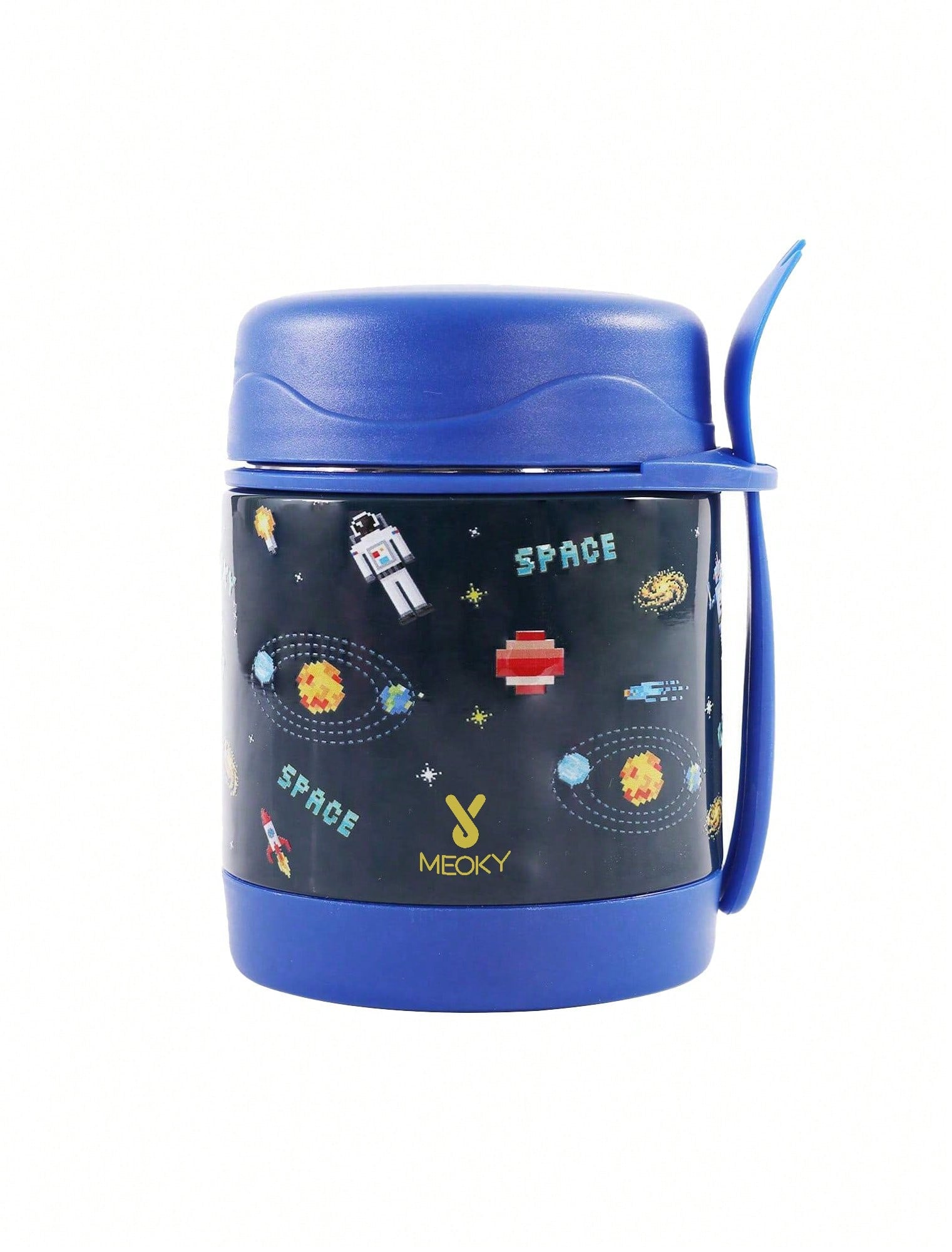 Meoky 300ml Stainless Steel Vacuum Insulated Food Jar