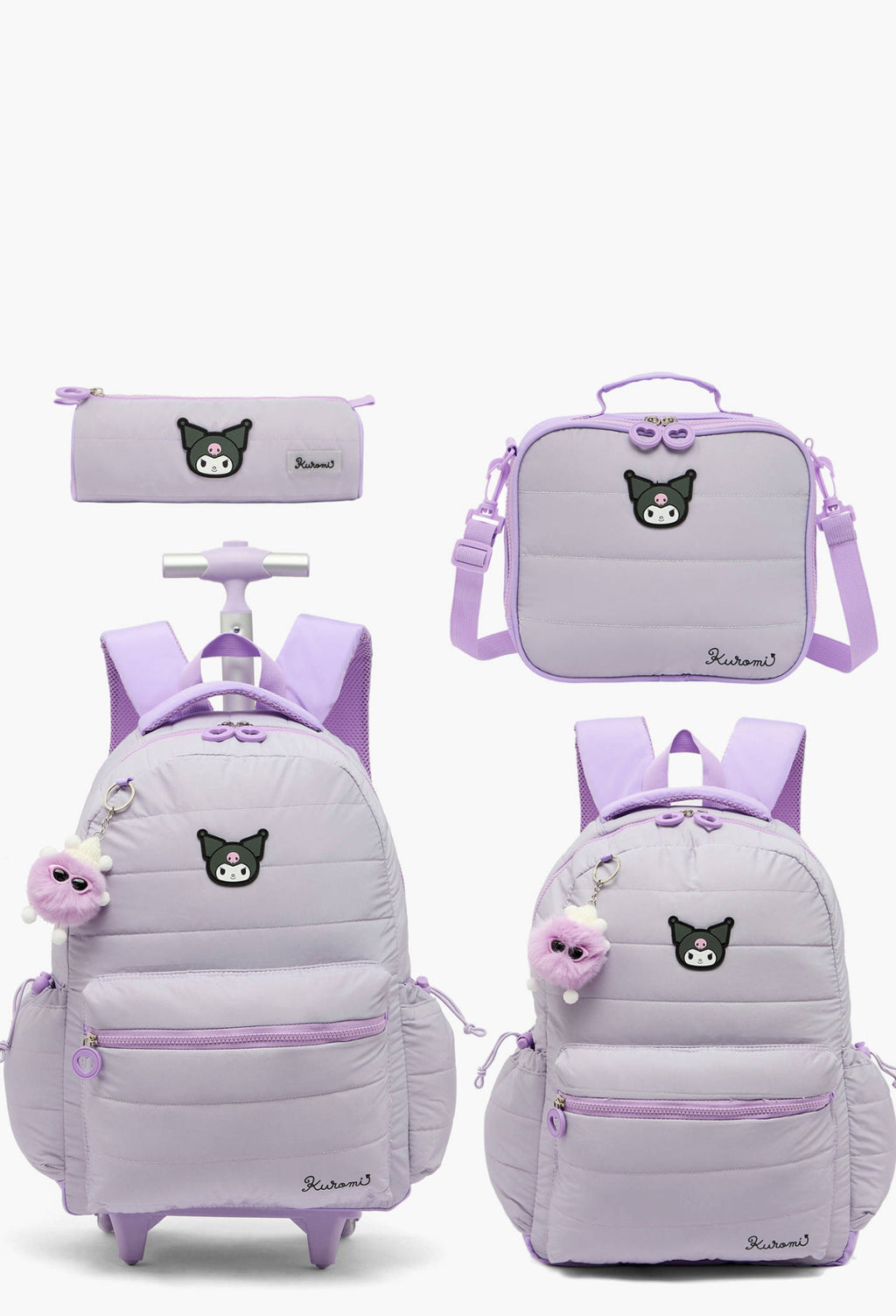 Kuromi Trolly Bag 18 inch