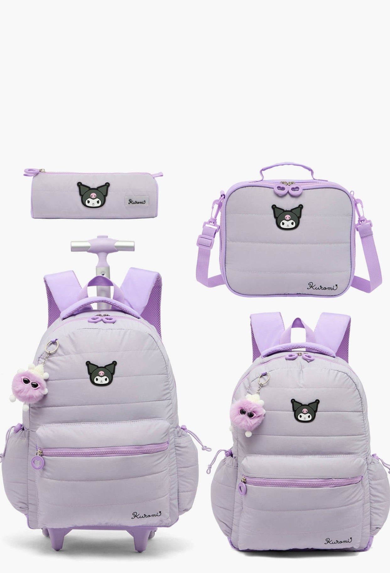 Kuromi Trolly Bag 18 inch
