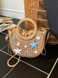 Ocean Woven Beach Bag