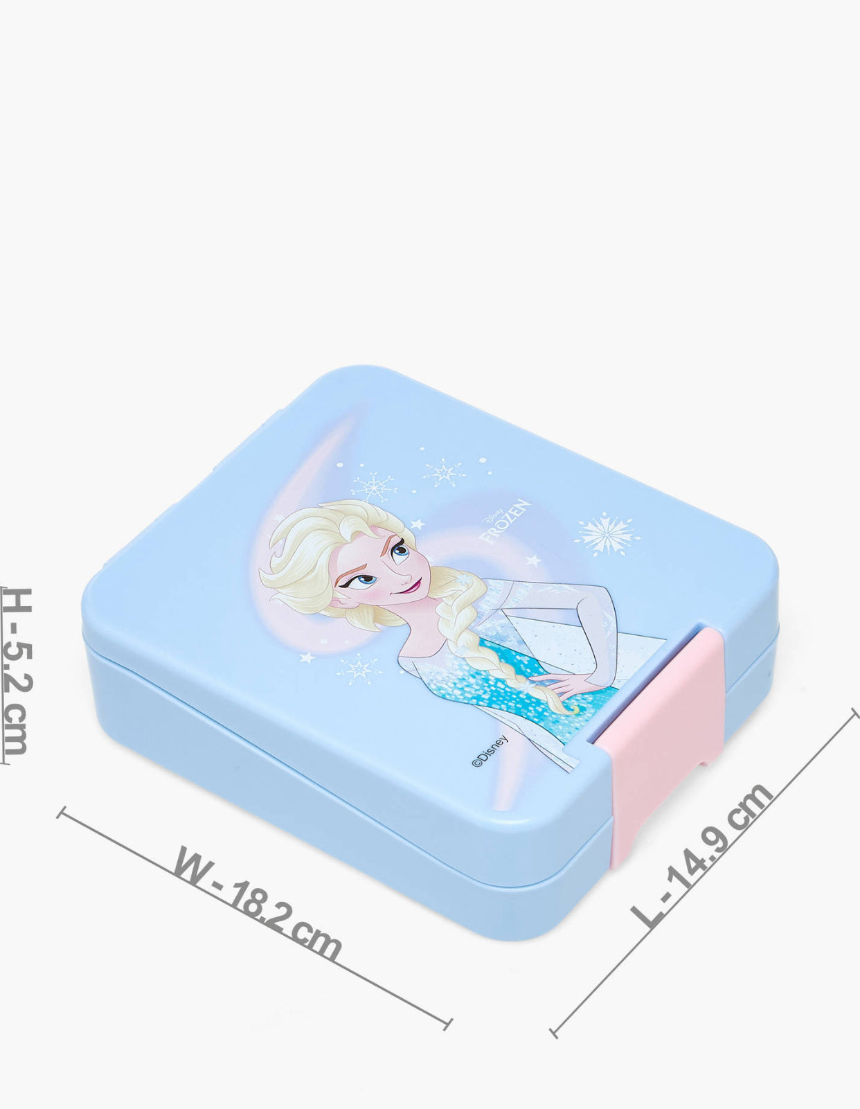 Disney Frozen Print Bento Lunch Box for Girls with Compartments - 640 ml