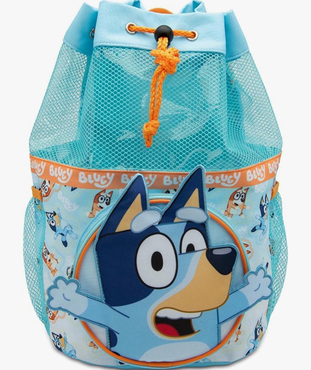 Bluey Blue Swim Bag
