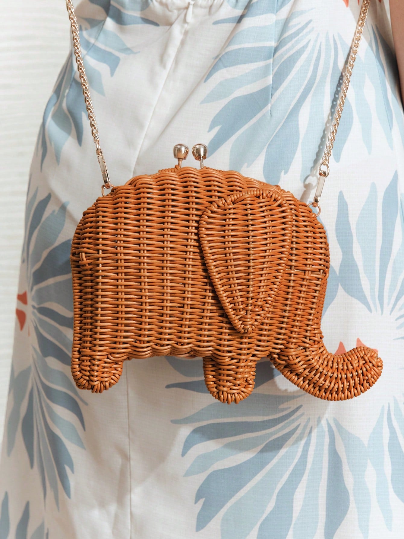 Women Summer Elephant Shape Summer Beach Bag