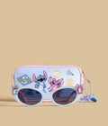 Stitch Print Sunglasses with Case