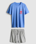 A pair of pyjamas with top and shorts for the ramen lover
