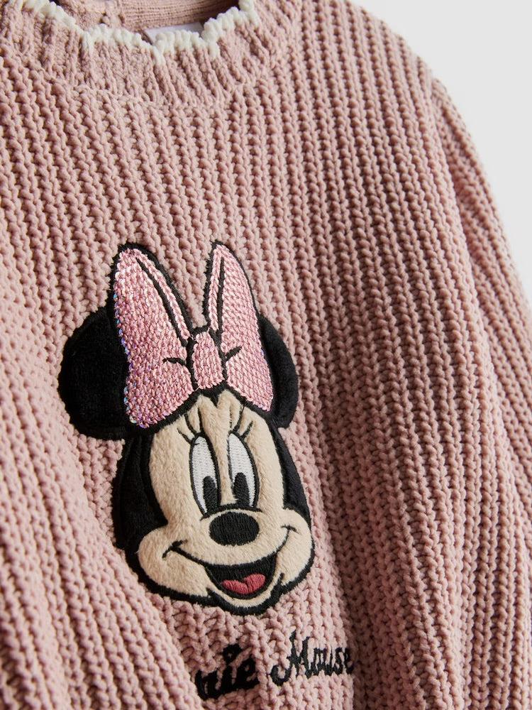Disney's Minnie Mouse Jumper Dress and Tights Set (immediate)