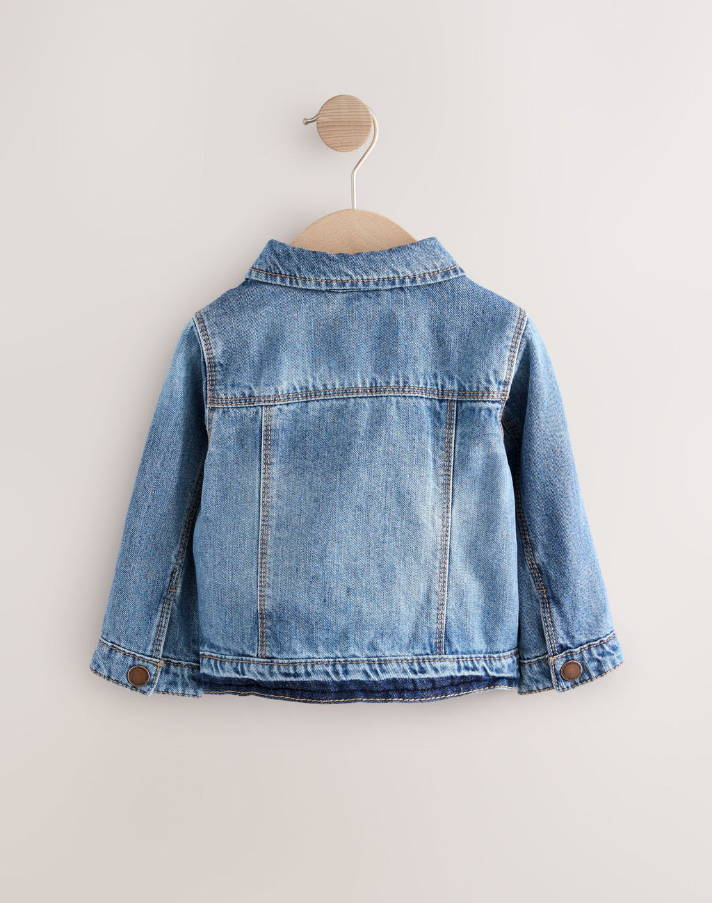 Mid Blue Denim Western 100% Cotton Jacket