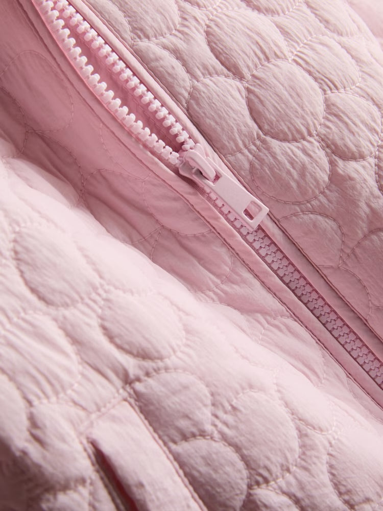 Quilted Zip-Up Jacket