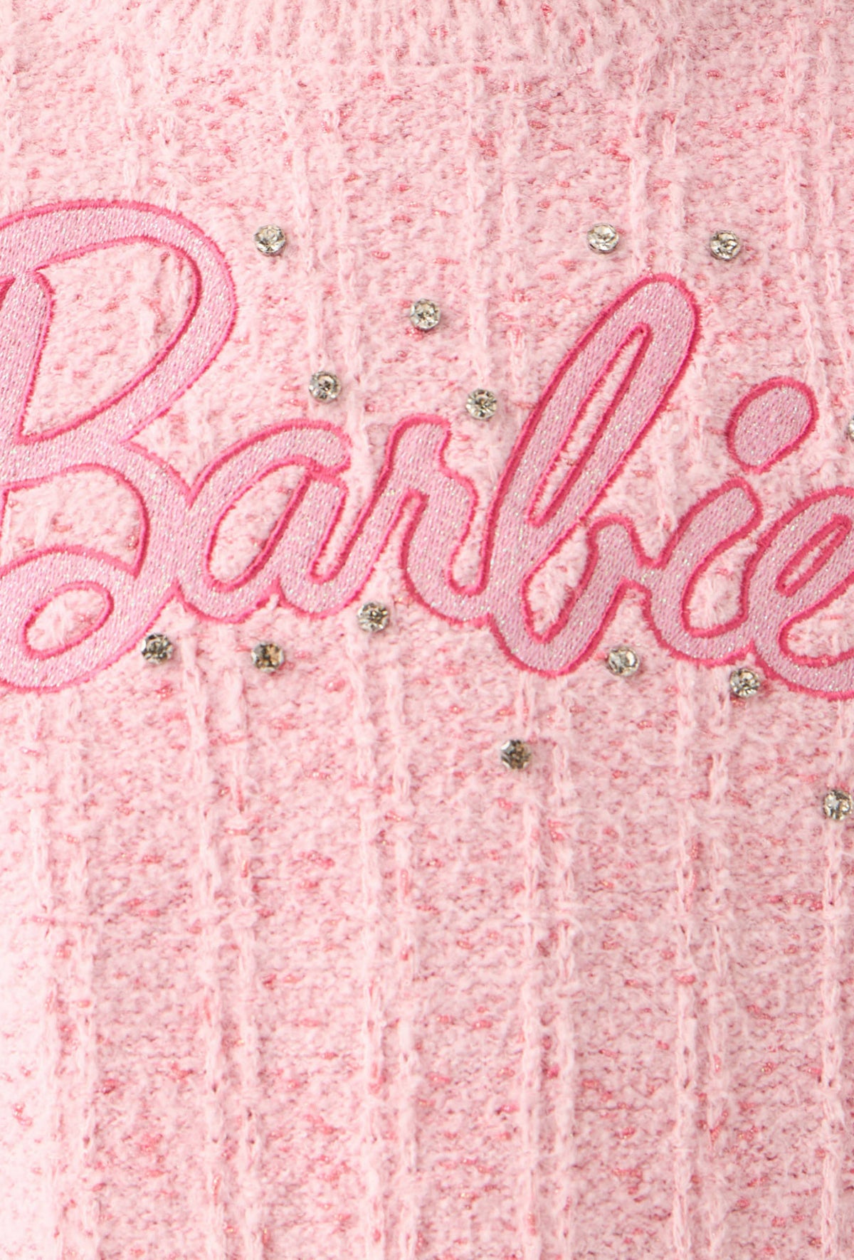 Barbie Embellished Sweater with Long Sleeves