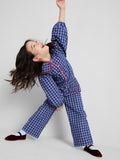 Gingham Check Trousers