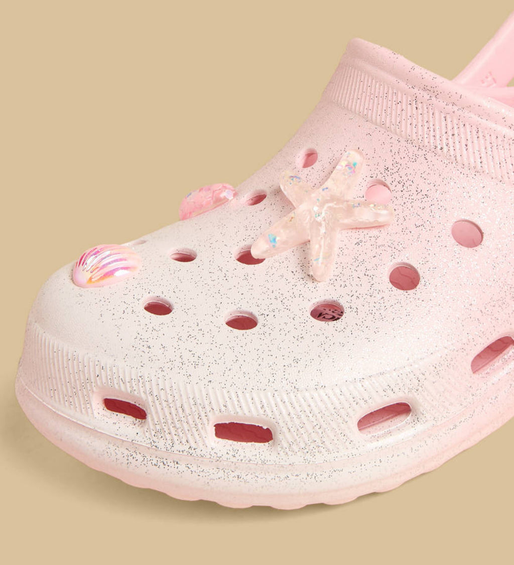 Seashell Ombre Print Clogs
