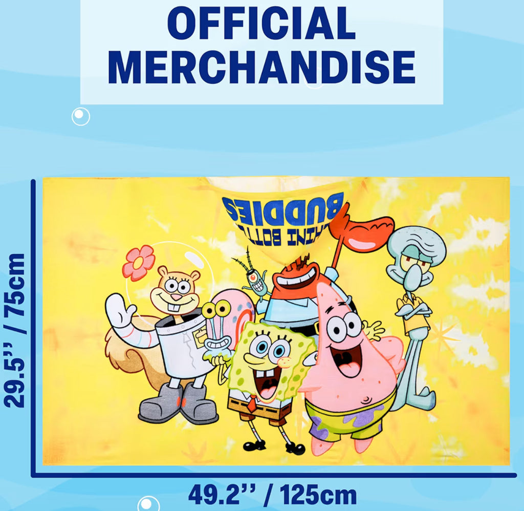 Spongepop Hooded Towels for Boys
