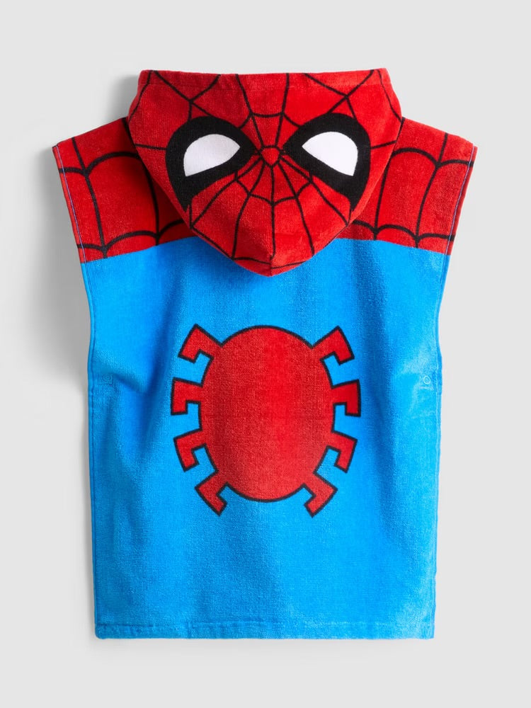 MARVEL Spider-Man Hooded Towelling Poncho