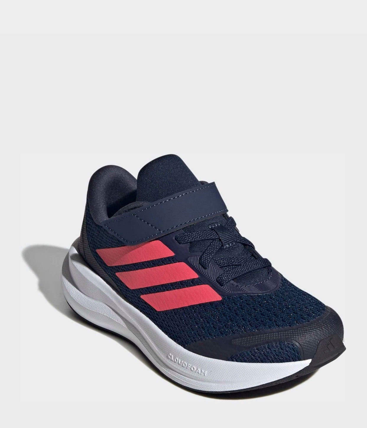 adidas White VL Court 3.0 Hook and Loop Infant Trainers