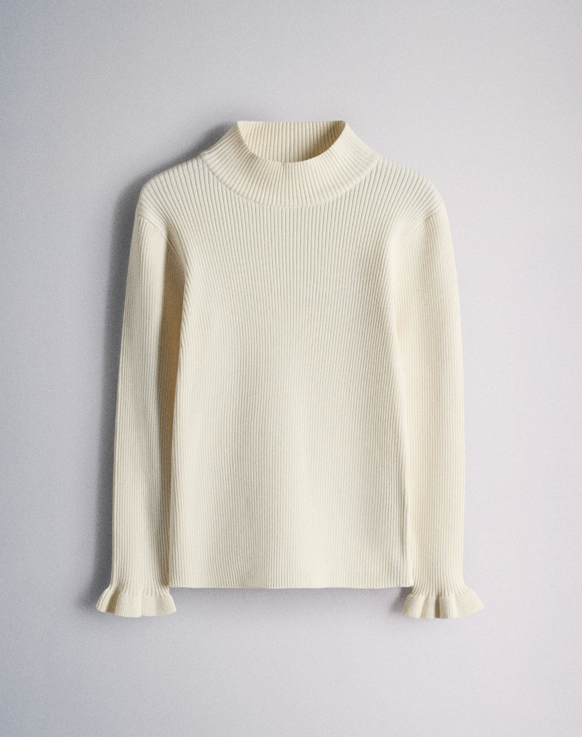 The Set 3 Pack Knitted Long Sleeve Roll Neck Rib Jumpers