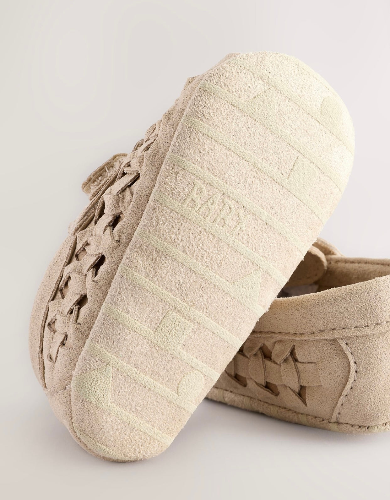 Neutral Touch Fastening Baby Woven Loafers