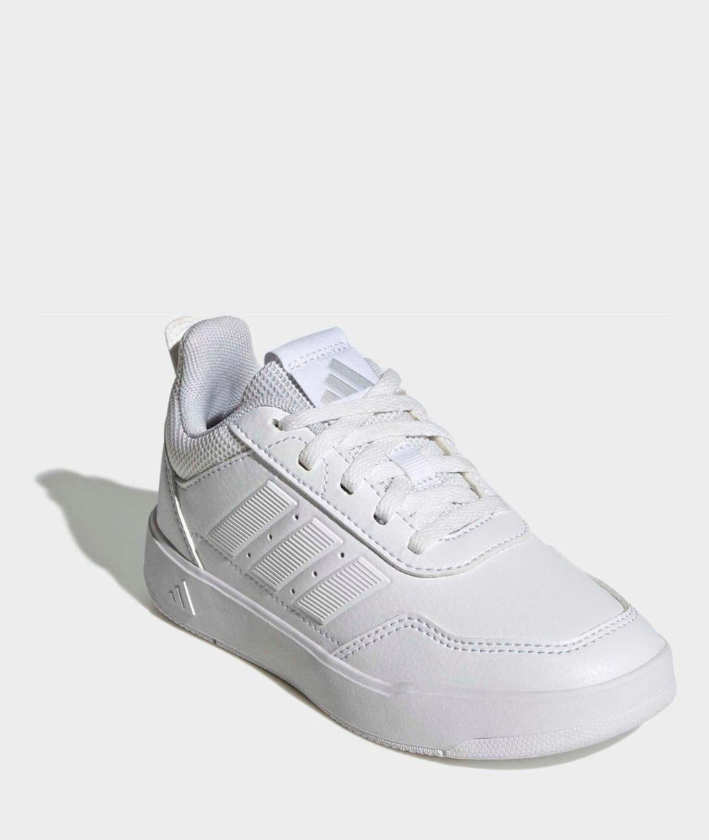 adidas White Lace Up Tensaur Sport 3.0 Junior Trainers