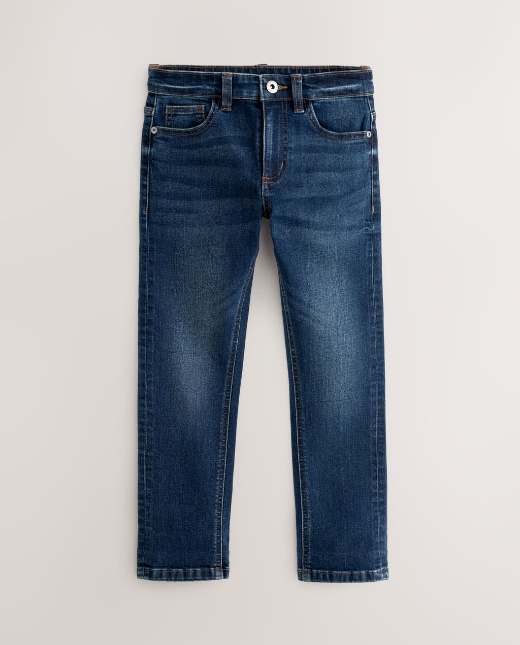 Blue Indigo Regular Fit Stretch Jeans